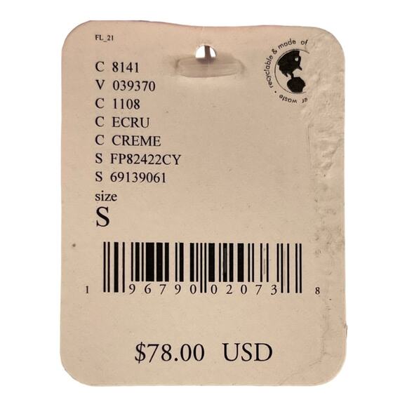 NWT Free People X Intimately FP Lace Night Rhythm Corset Bodysuit Ecru Small - Picture 11 of 11